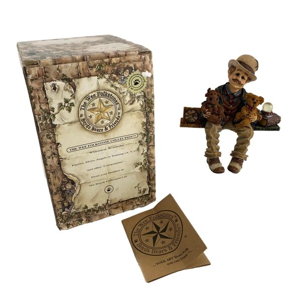 Boyds Bear Wee Folkstones Henry K Wallstreet 36402